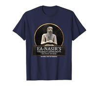 Ea Nasir's Copper Ingots Funny Bronze Age History Meme T-Shirt, Men, Navy Blue, Medium