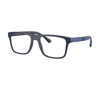Ea4115V Rectangular Frame - unisex - Emporio Armani - Glasses - Blue - 54 MM - Accessories 54 MM