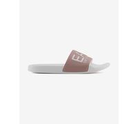 EA7 Beachwear Flip Flops pure white pink - 42