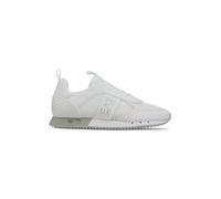 Emporio Armani EA7 Shoes (Trainers) BLACK WHITE LACES in White 8.5