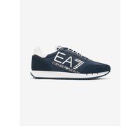 EA7 Black&White Vintage Shoes Navy Blue White - 46