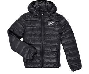 EA7 Boys Core Identity Packable Down Jacket Size: UK 8, Colour: Black