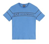 EA7 Boys Cotton Logo Series T-Shirt Size: 14, Colour: Cobalt