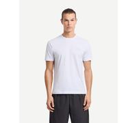 EA7 Core Identity Contrast Short Sleeve T-Shirt White - S