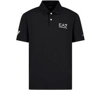 Ea7 Emporio Armani 8npf23 Short Sleeve Polo Black S Men