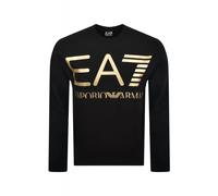 EA7 | Emporio Armani AF27189 2201 Contrast Enlarge Logo Print Sweat Top