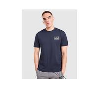 EA7 Emporio Armani Back Vertical Logo T-Shirt - Blue - Mens L