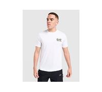 EA7 Emporio Armani Back Vertical Logo T-Shirt - White - Mens M
