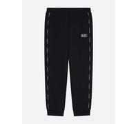 EA7 Emporio Armani Boys Train Logo Tape Joggers in Black - Black - 16 Yrs