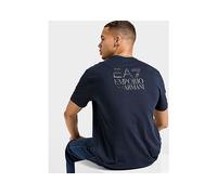 EA7 Emporio Armani Carbon Logo T-Shirt - Blue - Mens M