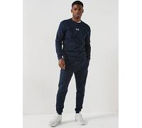 EA7 Emporio Armani Core Id Crew Sweat Tracksuit - Navy, Navy, Size S, Men Navy