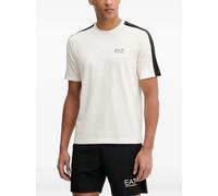Ea7 Emporio Armani Dynamic Athlete T-shirt in natural VENTUS7 technical fabric - Neutrals S-M-L