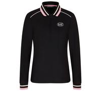 Ea7 Emporio Armani Golf Pro W Pq Long Sleeve Polo Black XL Woman