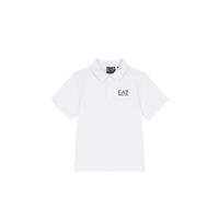 Ea7 Emporio Armani logo-detail polo - White 10 yrs-12 yrs-16 yrs