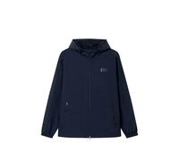 Ea7 Emporio Armani logo-patch hooded jacket - Blue S-M-XL-XXL