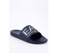 EA7 Emporio Armani Logo Slider, Navy, Size 46, Men Navy
