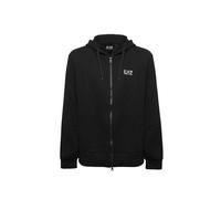 EA7 Emporio Armani Men's Black Sweatshirt Hoodie (8NPM38-PJVTZ-1200)