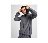 EA7 Emporio Armani Reflective Woven Full Zip Hoodie - Grey - Mens XL