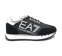 EA7 Emporio Armani Runner Trainers, Black/White (Black/White/Black, UK Footwear Size System, Adult, Men, Numeric, Medium, 8)