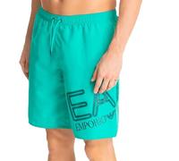 EA7 Emporio Armani Spectra Green 902047-4R736-26083 Men's Boxer Shorts Green Regular Fit Quick Dry Beach and Pool, Spectra Green, 42
