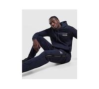 EA7 Emporio Armani Tape Logo Hoodie - Blue - Mens XL