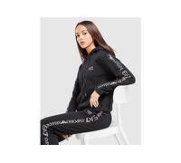 EA7 Emporio Armani Tape Logo Tracksuit - Black - Womens S