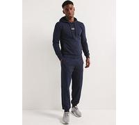 EA7 Emporio Armani Train Core Id Hooded Tracksuit, Dark Blue, Size S, Men Dark Blue