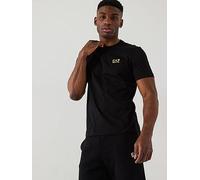 EA7 Emporio Armani Train Core ID Slim Fit Crew T-Shirt, Black, Size M, Men Black