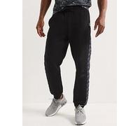 EA7 Emporio Armani Train Monogram Joggers - Black, Black, Size M, Men Black