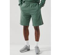 EA7 Emporio Armani Train Taped Sleeve Bermuda Shorts, Dark Green, Size M, Men Dark Green