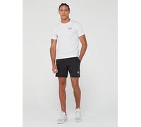EA7 Emporio Armani Ventus T-shirt & Shorts Training Travel Kit, White/Black, Size 3Xl, Men White/Black