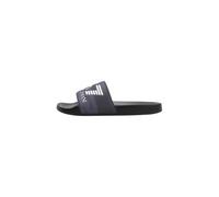 EA7 Emporio Armani Visibility Logo Slides Black/Black/Camo Print (Black/Camo Print, UK Footwear Size System, Adult, Men, Numeric, Medium, 8)