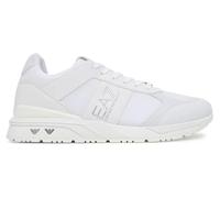 EA7 Emporio Armani White/Silver Trainers, White Silver, 6 UK