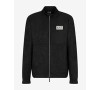 EA7 Gold Label Full Zip Sweatshirt Pure Black - XS