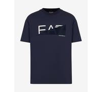 EA7 Graphic Logo Series Short Sleeve T-shirt navy blue - S