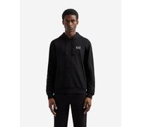 Chest Logo Pullover Hoodie Black/White