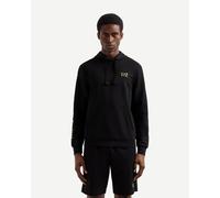 EA7 Logo Series Hoodie Pure Black - L