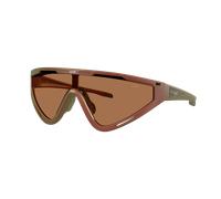 EA7 Man Sunglass Q74001 - Frame color: Matte Iridescent Red, Lens color: Brown Contrast Enhancement