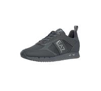 EA7 Men's Athletic Logo Mesh Trainers, Iron Gate, 7 UK