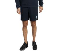 Badge Logo Sweat Shorts Blue M