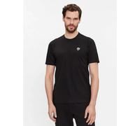 EA7 Mens Black Basic Crest T-Shirt