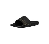 EA7 Emporio Armani Taped Logo Slider, Gold, Size 41, Men Gold