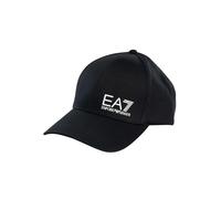 EA7 Men's Cappello Baseball Cap, Black/White, M