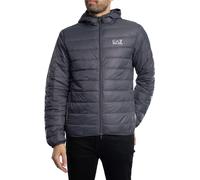 EA7 Men's Chest Logo Lightweight Jacket, Grey