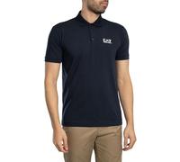 EA7 Men's Chest Logo Polo Shirt, Blue, M