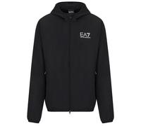 EA7 Mens Core Identity Hooded Blouson Jacket Colour: Black, Size: Medium