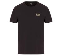 EA7 Mens Core Identity Pima Cotton T-Shirt Size: Extra Large, Colour: Black