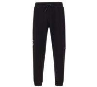 EA7 Mens Cotton Blend Logo Series Jogger Size: Large, Colour: Black