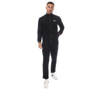 EA7 Mens Emporio Armani Full-Zip Tracksuit in Black - Size 3XL