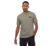 EA7 Mens Emporio Armani Logo Tape T-Shirt in Grey Cotton - Size Large